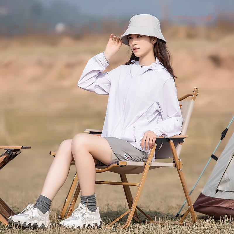 Original Yarn Couple Sunscreen Clothing Women's UPF50 + Outdoor UV Protection Skin Clothing Men's Commuter Sunscreen Clothing Group Buying