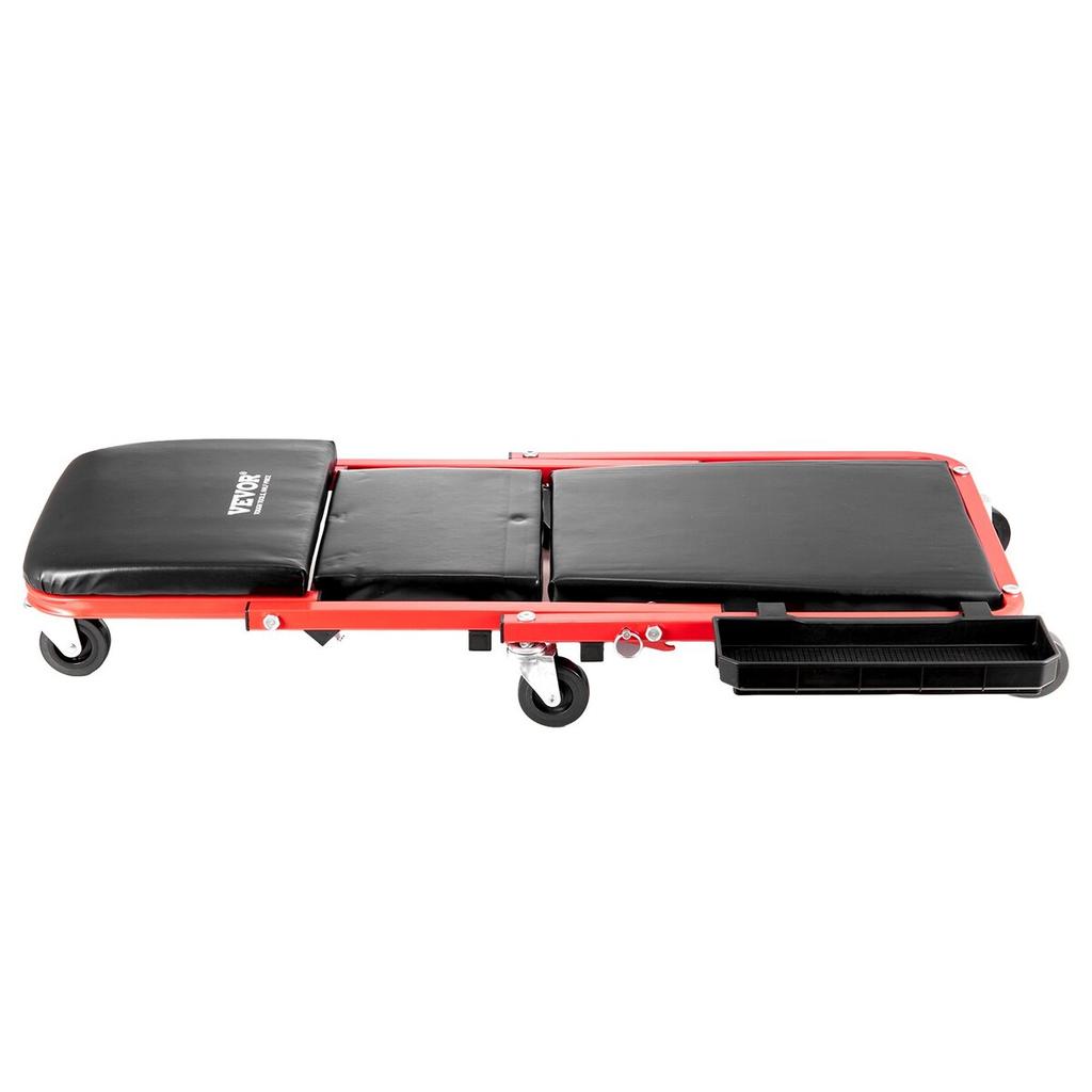 36 in Foldable Z Garage Creeper Mechanic Creeper Stool 300 lbs Capacity