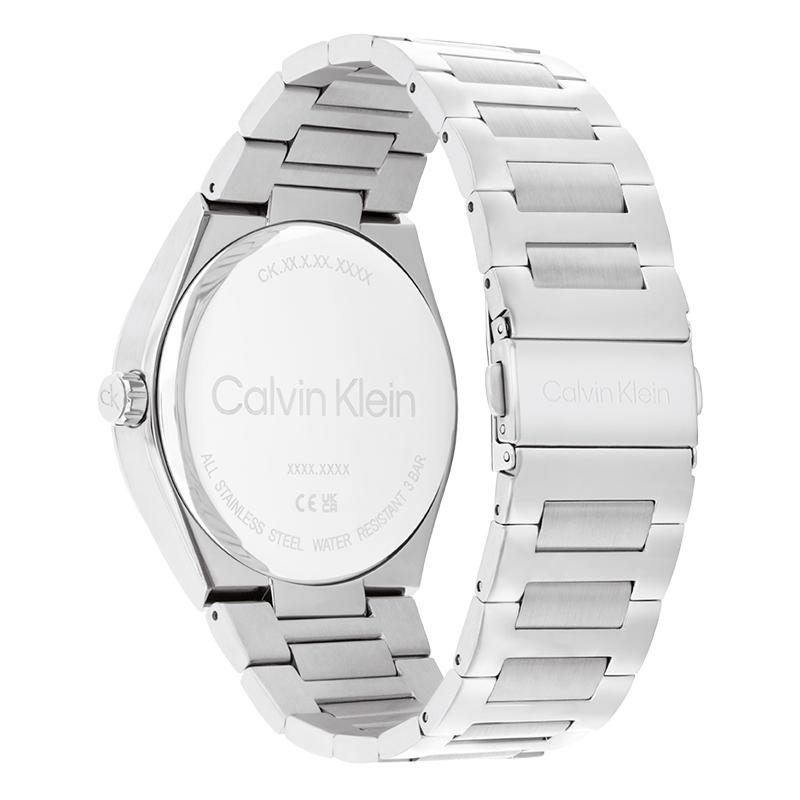 Calvin Klein Quartz Watch Steel Strap Silver Dial Men Watches 25200489