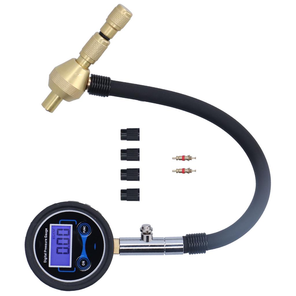 Car Tire Pressure Gauge Digital Tester LCD Display Multifunctional High Precision Auto Repair Maintenance