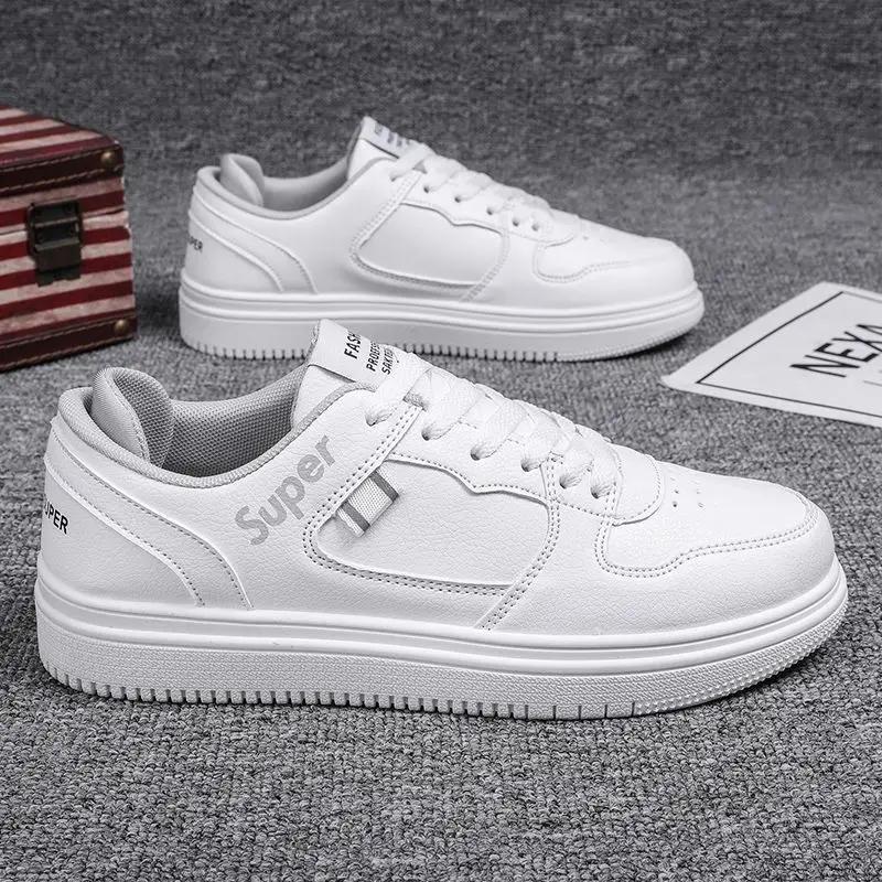 Móda Móda Platforma Pánské Ležérní Tenisky Outdoorové Bílé Běžecké Boty Prodyšné Pánské Sportovní Boty Lehké Chodící Boty