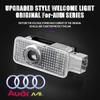 For Audi C6 For Audi A4 A3 8V 8P 8L A6 C5 C6 C7 A5 A7 Q3 Q5 Q7 S3 S4 S6 RS Sline Quattro Car HD Projector Lamp LED Auto Door Welcome Light