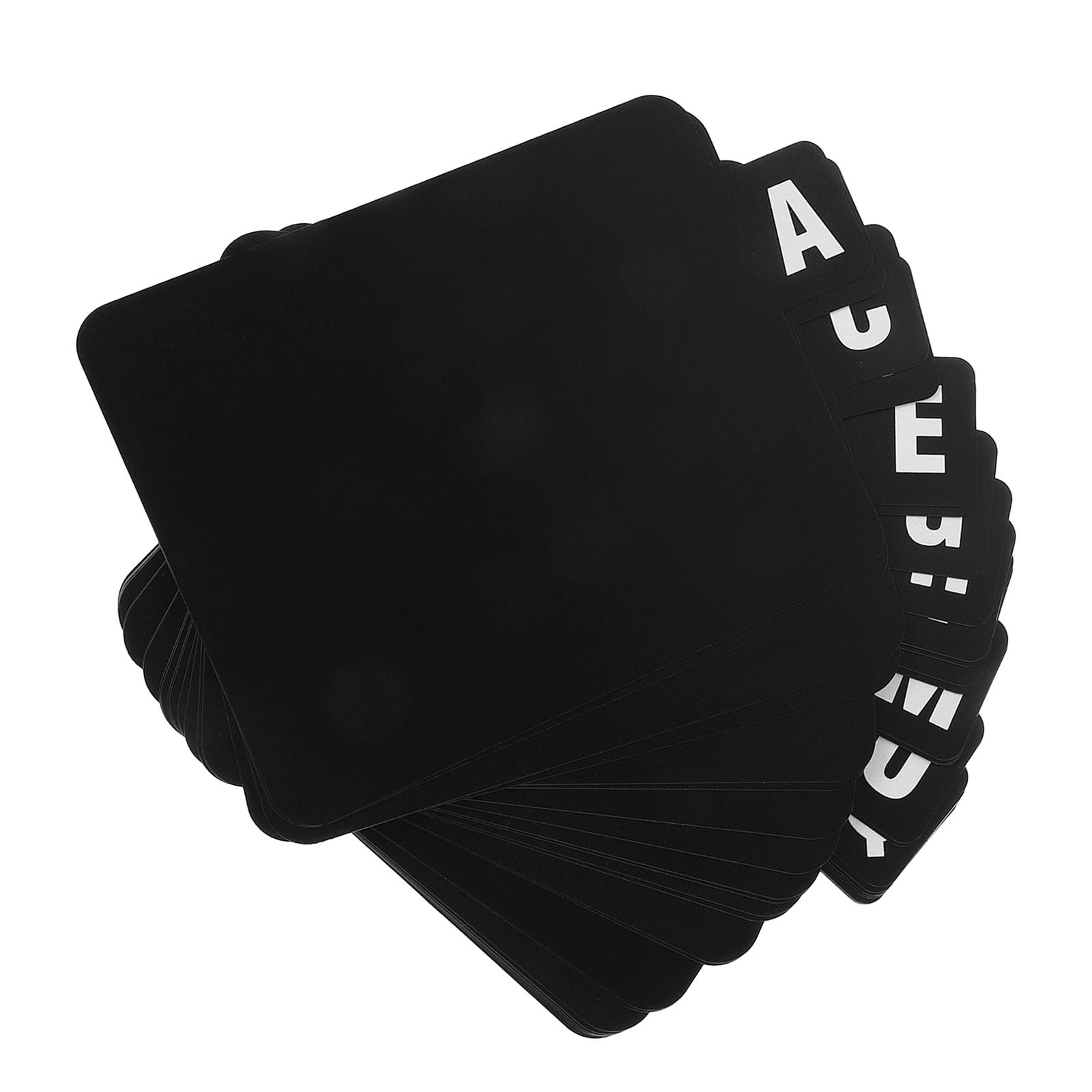 

Разделители для виниловых пластинок Алфавитные разделители для файлов Анодированные алюминиевые заготовки Органайзер для альбомов Черная мать чёрный