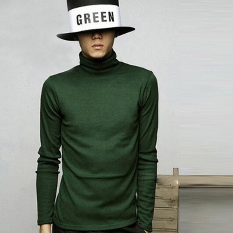 Mens Turtle Polo Neck Skivvy Turtleneck 