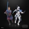 Hasbro Star Wars Black Series Anakin Skywalker Clone Captain Star Wars Premium Collection 15cm Action Figure Set of 2 Authentic & Rex, (G1733)