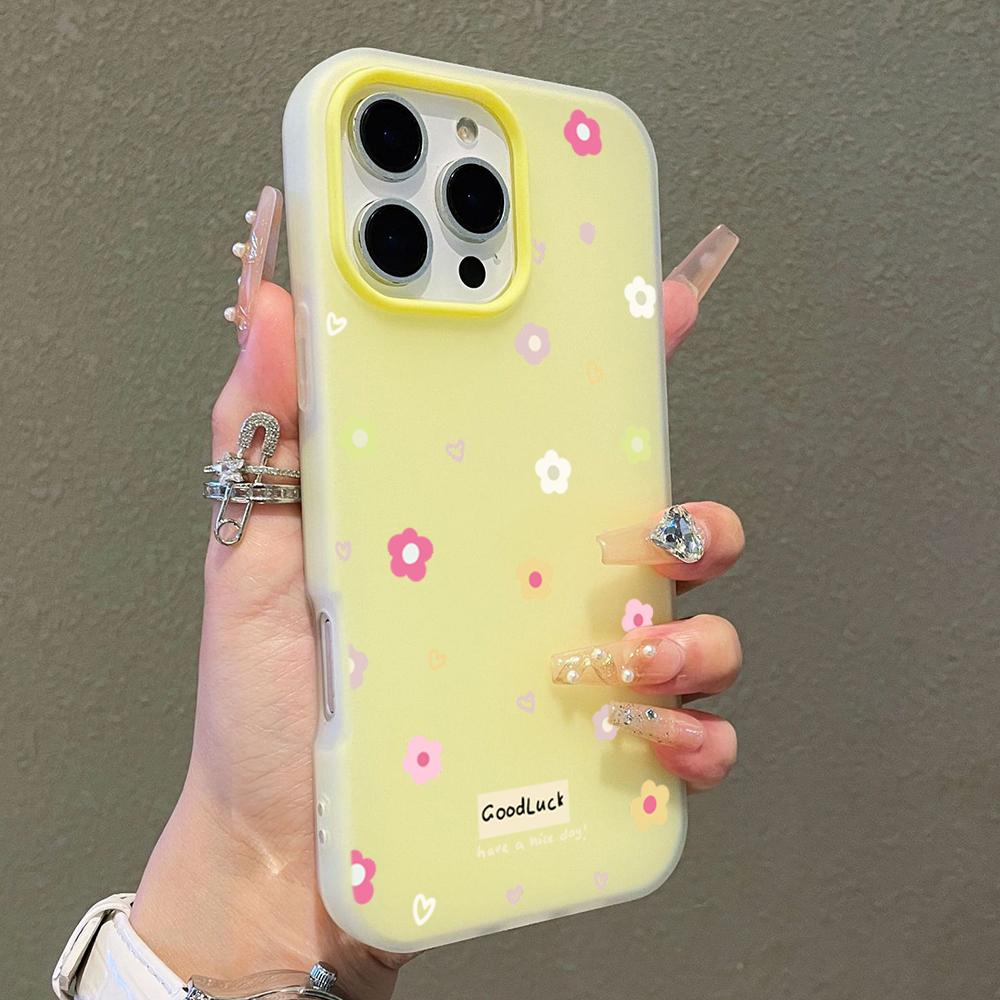 Cute Flower Good Luck Phone Case for Xiaomi Redmi Note 15 Pro 5G 14 13 12 15 Pro Plus 5G 12S Redmi 14C 13C 4G Shockproof Cover