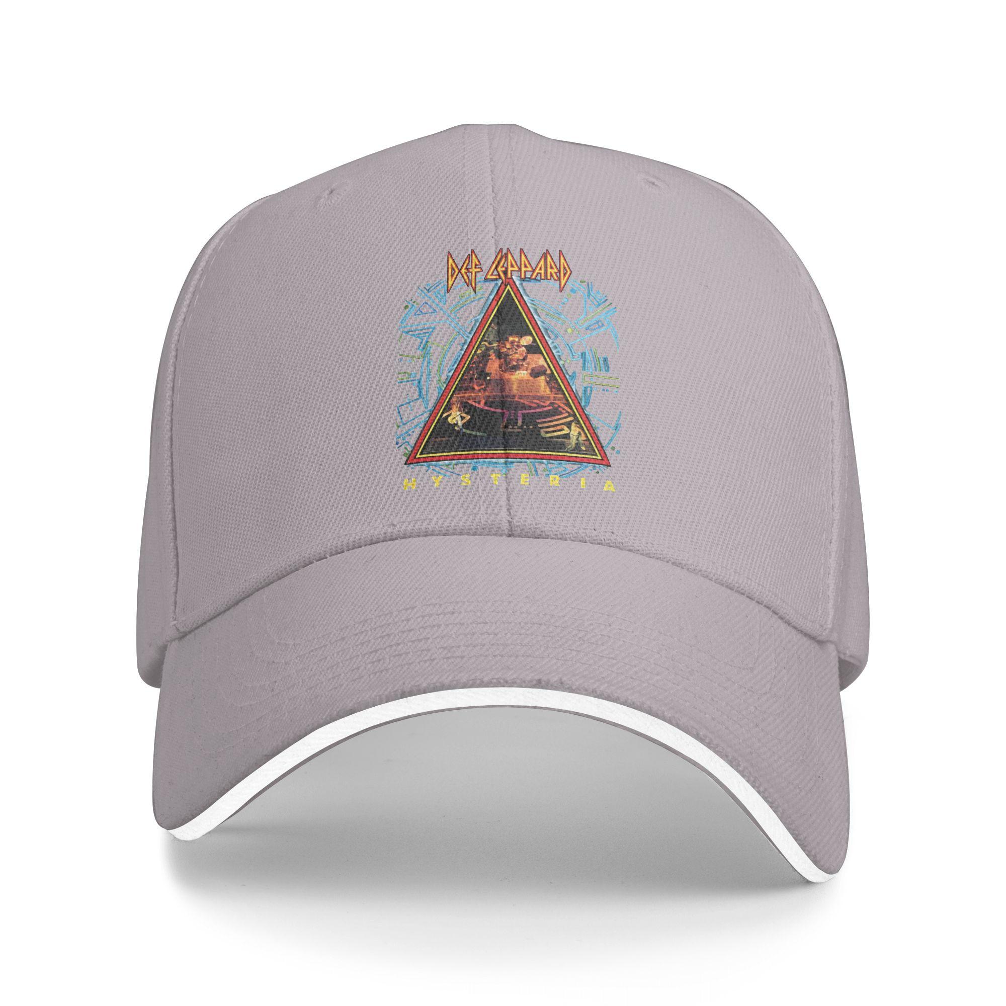 

Def Leppard Hysteria Tour 88 Baseball Cap UnisexTeens Design Trucker Hat Summer Casual Outdoor Sport Sun Visor Snapback Cap One Size