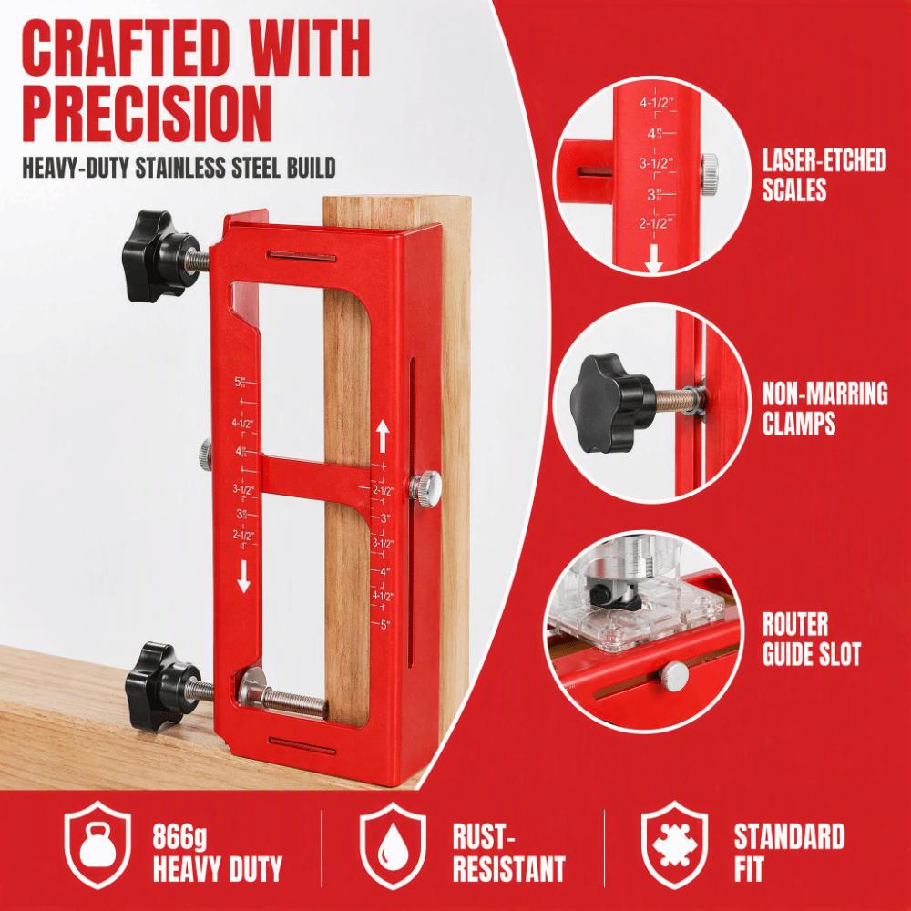 Stable Hinge Drilling Fixture Combination Door Frame Stable Locator Door Frame Installation