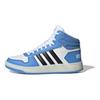 adidas Neo Hoops 2.0 Rutschfest Langlebig Leicht Mid-Top Skateschuhe Damen Sneaker North-Carolina-Blau FV2738