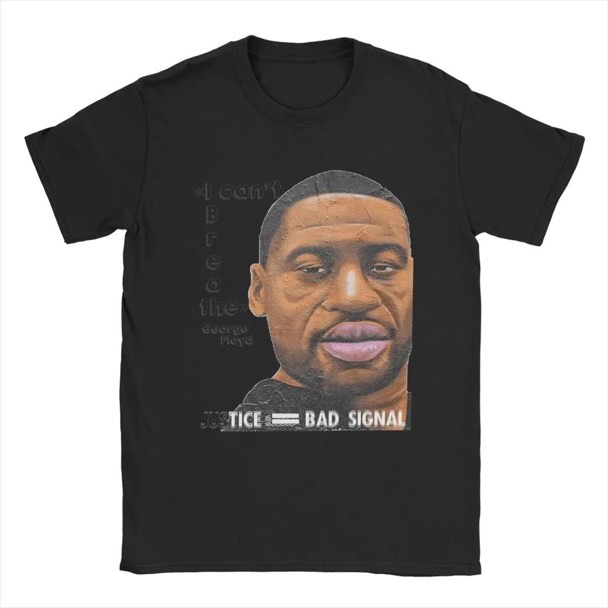 

Джордж Флойд Я не могу дышать Мужские футболки Смешная футболка Футболки с коротким рукавом и круглым вырезом Футболки из чистого хлопка Летние топы S чёрный