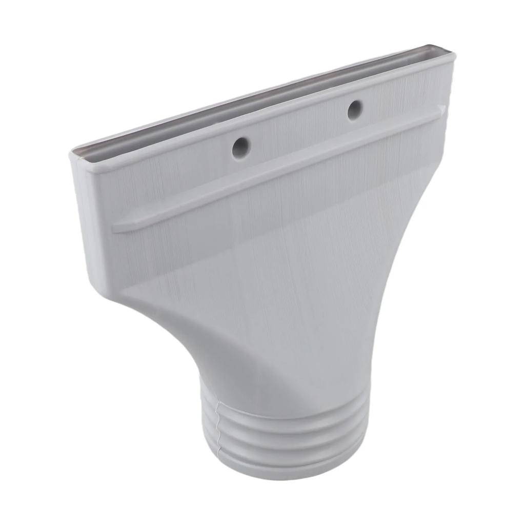 22x25x2cm Flat Hose Adapter Hose Connector High-Quality Plastic Long-Lasting Performance Minimal Height Effortless Setup