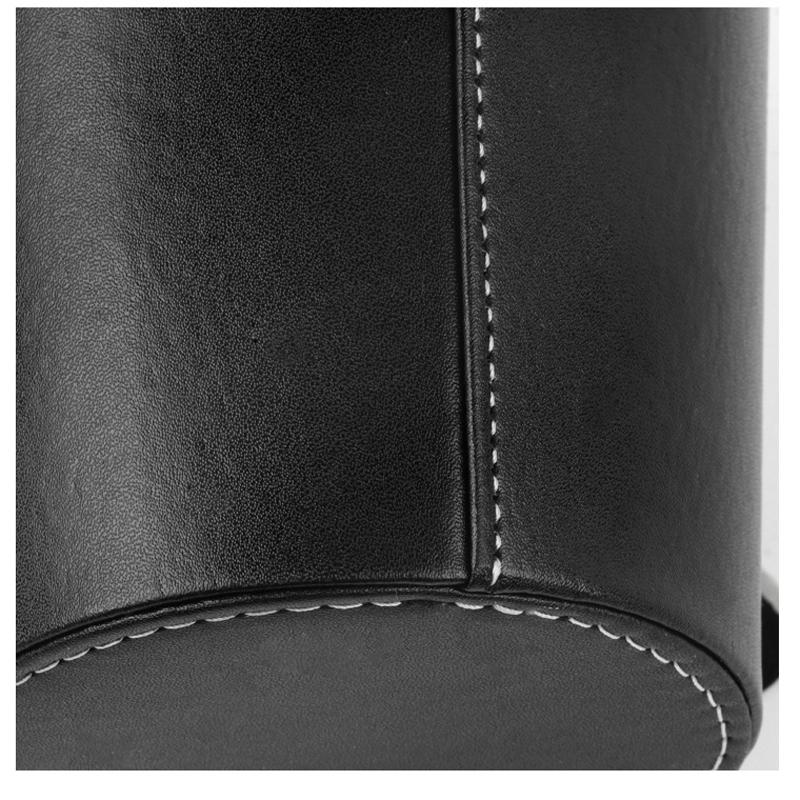 PU Leather Car Trash Bin Can Cute Cartoon Cloud Auto Back Seat Headrest Mini Organizer Rubbish Bag Garbage Air Vent Storage Box