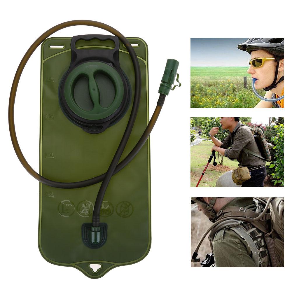 Outdoor 2L Hydration Bladder Water Bag Sports Accessory for Hiking Cycling Camping