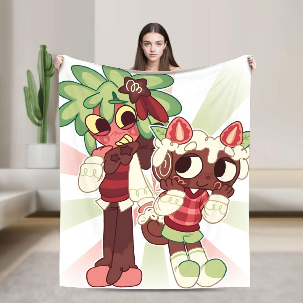 Dandys World Pebble  Blanket  Fleece Novelty Warm Throw Blankets for Bedding Lounge Spring Autumn