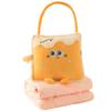 Cartoon Portable Pillow Quilt 2-in-1 Pillow Blanket Office Nap Pillow Car Folding Dopamine Pillow