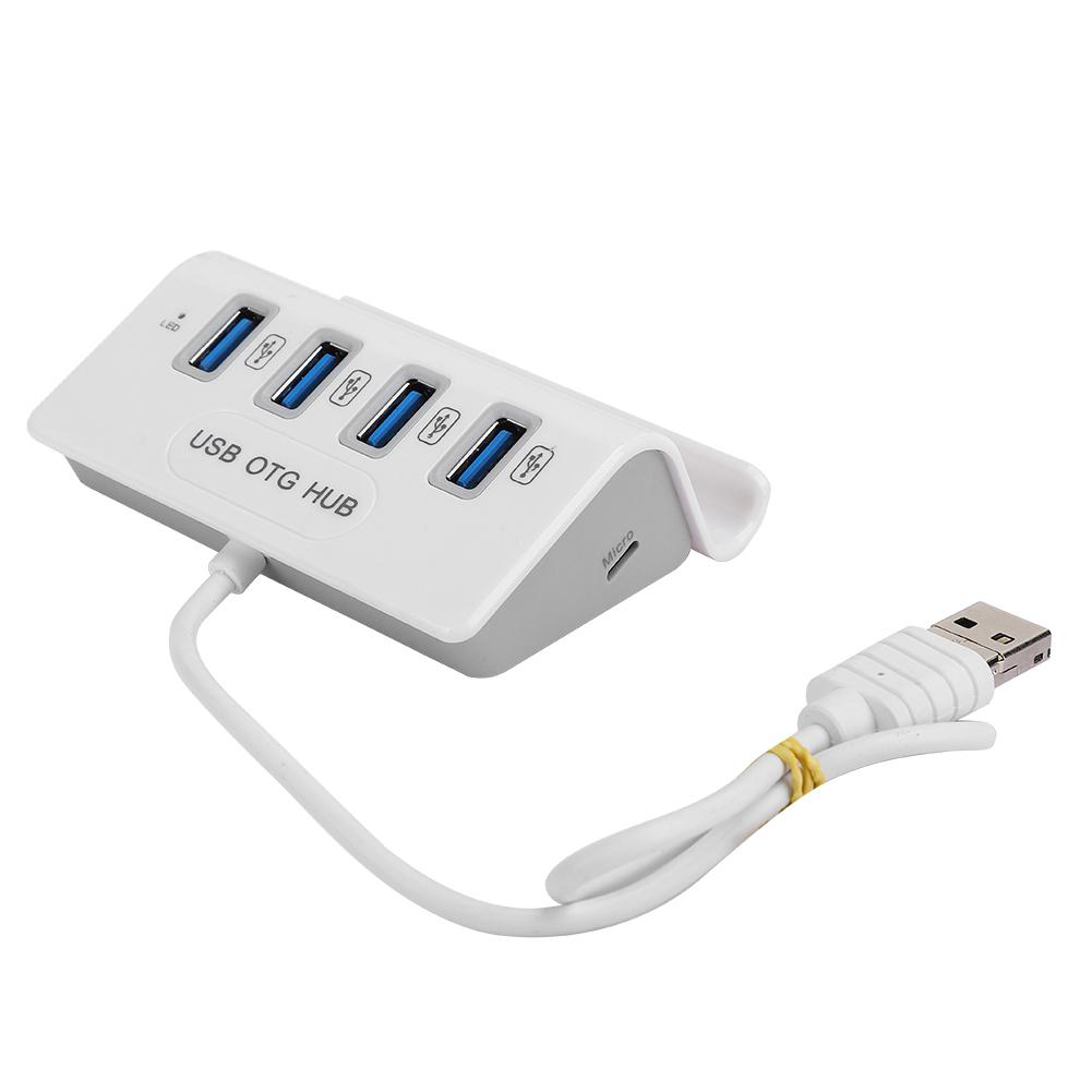 Docking Station USB2.0 Hub Desktop USB C Micro USB 4 In 1 Type C Notebook Accessory