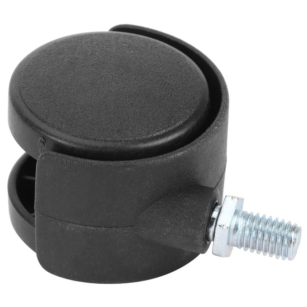 4pcs 360 Degree Rotation Stem Caster Wheels Smooth Replacement Furniture Casters Cart