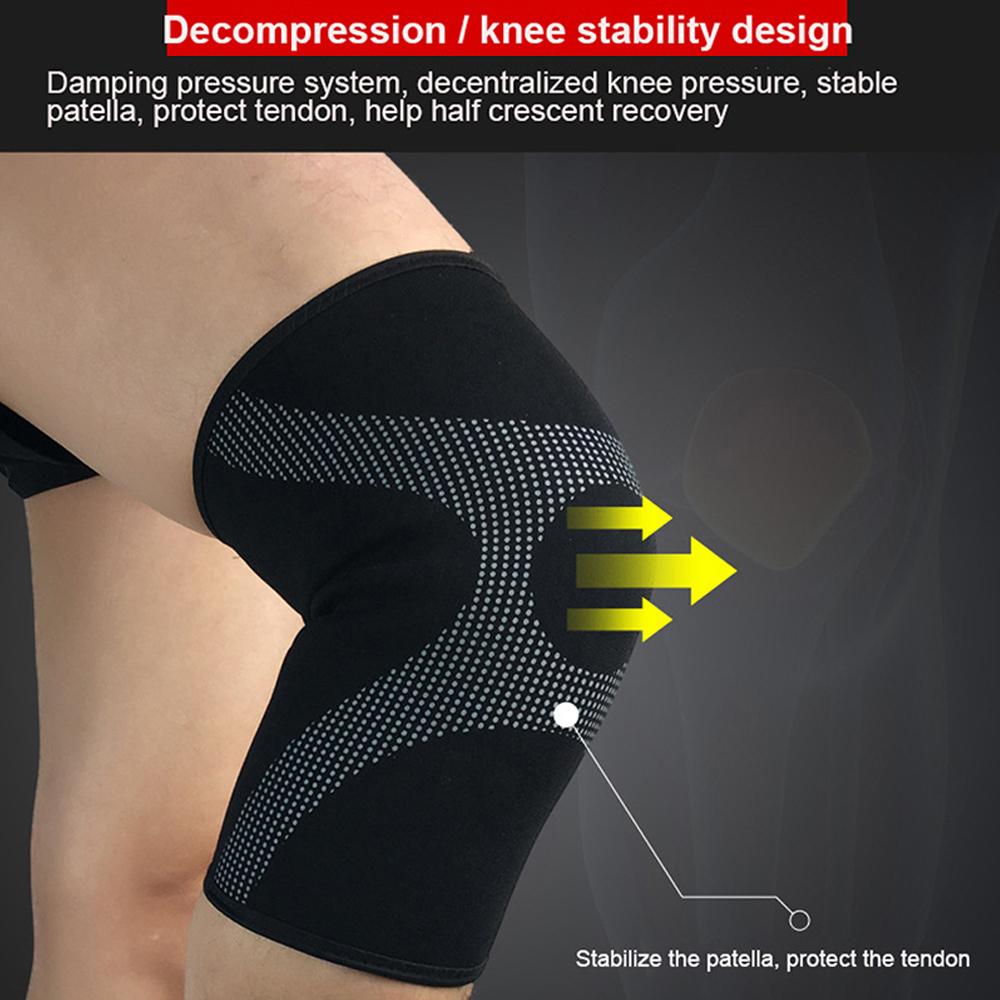 1 Pcs Knee Support Brace For Knee Pain, Compression Knee Sleeves For Running, Workout Walking Hiking Arthritis Acl Torn Meniscus