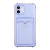 Transparent Airbag Drop-Proof iPhone 17 Case with Card Slot for iPhone 14/15 Pro Max/16