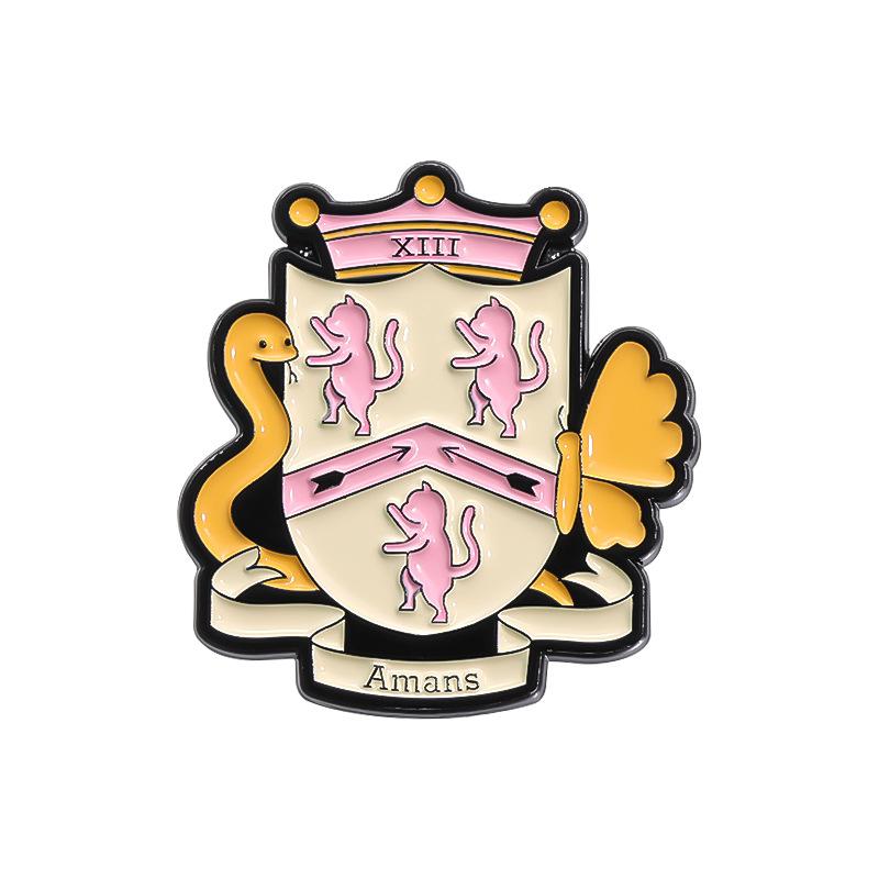 Duck Cartoon Fashionforward Brooches With Alluring Colors And Unique Alloy Material