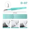 DIYDAY Anti-Slip Tweezers, High-Density Fiber Tip for Eyelash Extensions & Eyebrow, Professional Precision Beauty Tools
