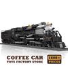 Retro Steam Train Building Blocks Assemble Model City Railway Locomotive MOC Bricks Toys DIY Decor Adult Kids Boy Birthday Gifts
