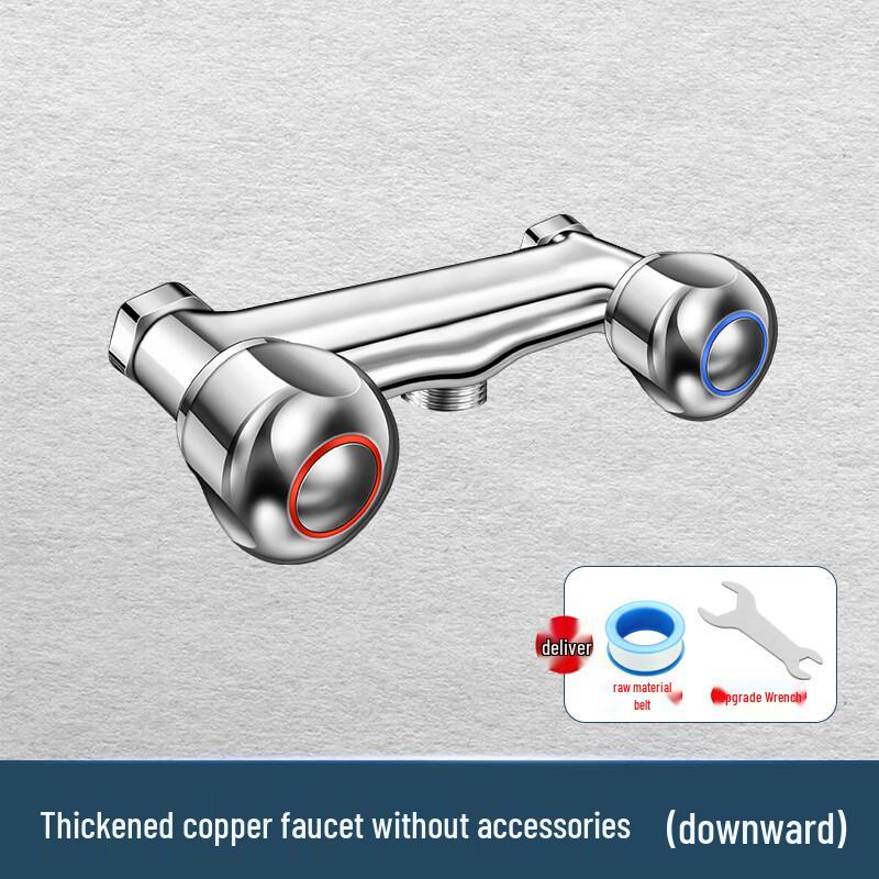 Miling Dual-Handle Hot & Cold Mixer Faucet