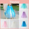 Girl Fairy Kids Cape Frozen Elsa Dress Princess Costume Cloak Tulle Shawl Xmas