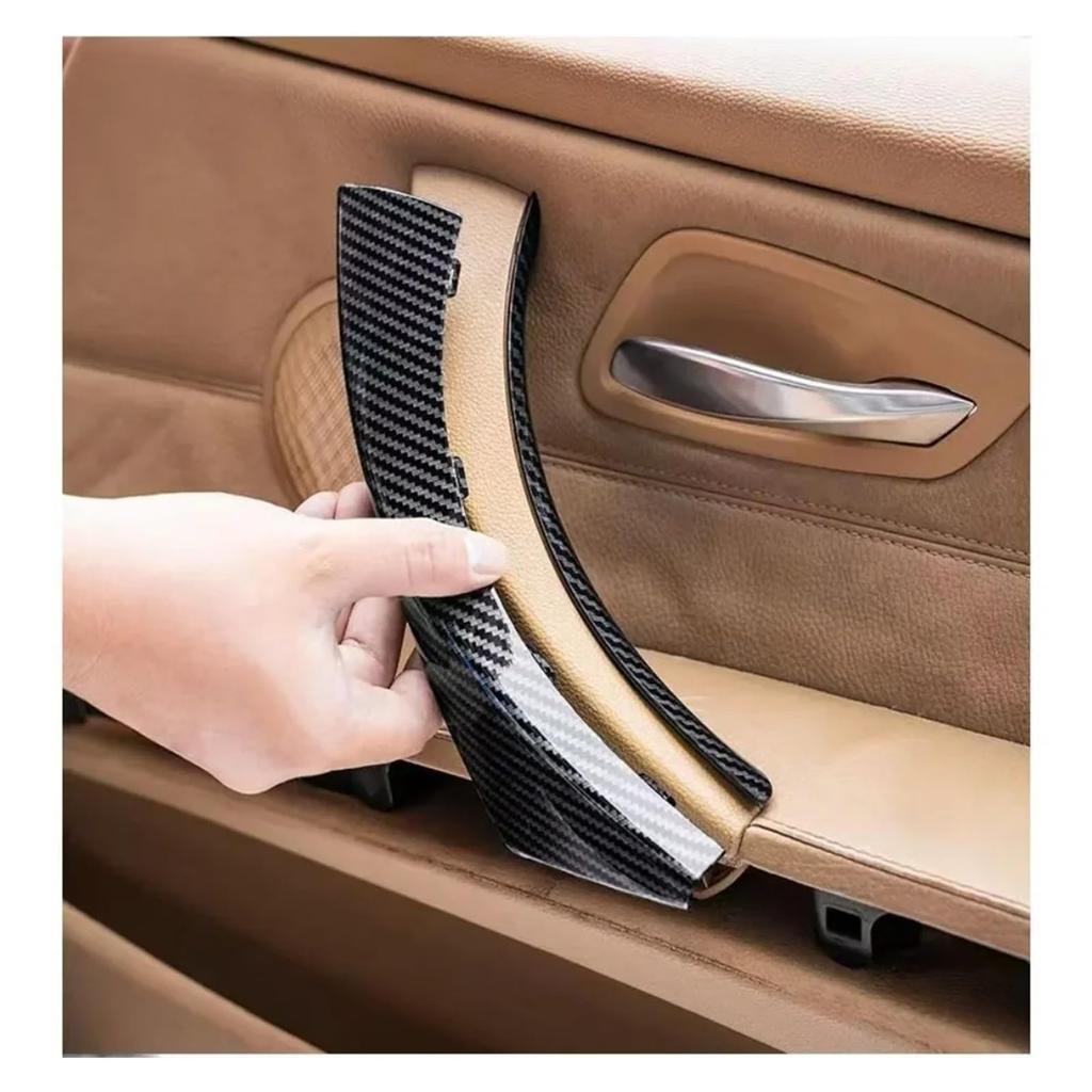 GRQAEQ Fit BMW E90 E91 E92 3 Series Carbon Fiber Left & Right Door