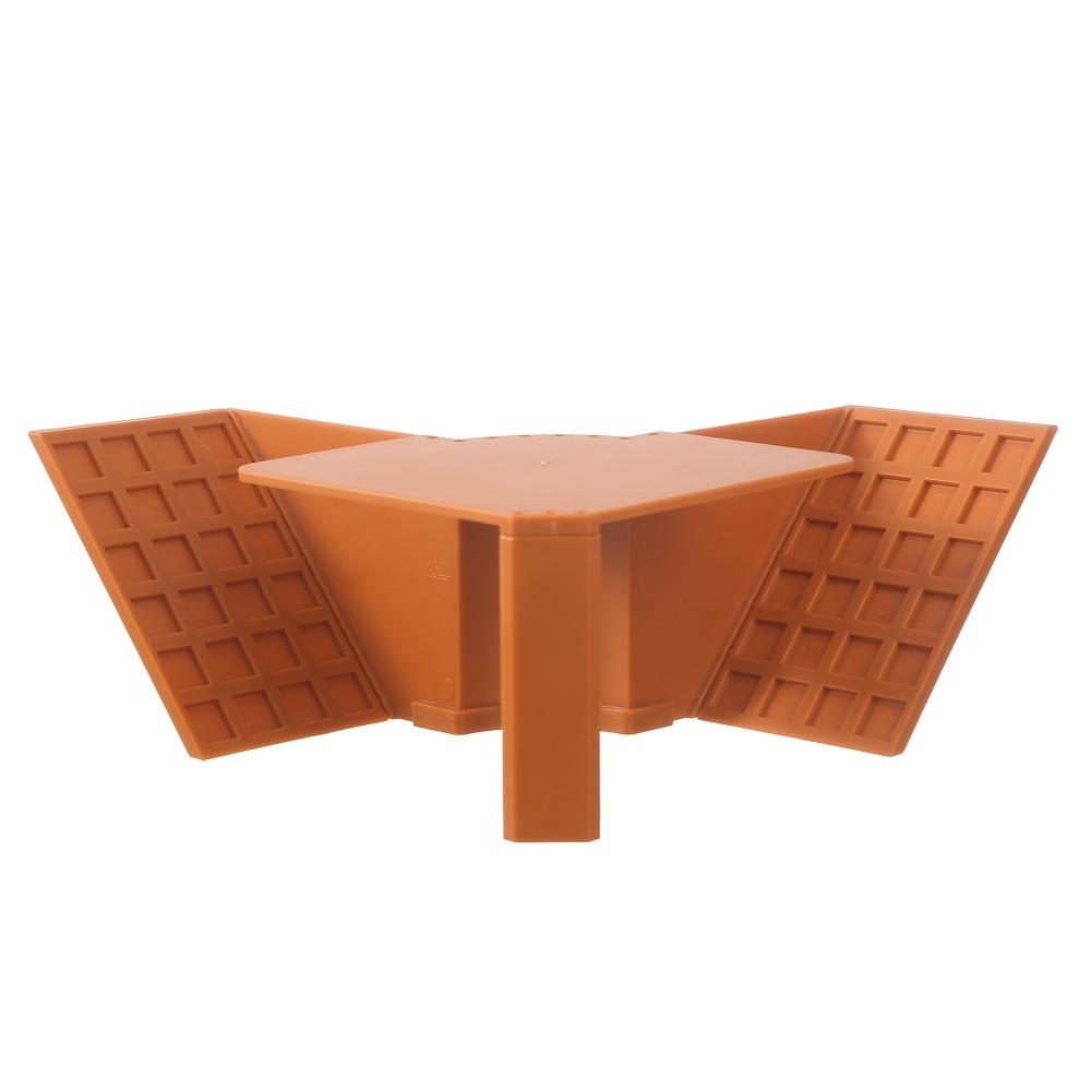 

Multifunctional Aquarium Underground Tunnel Cave Underground Design Under Gravel Tunnel Hermit Crab Cave Climbing Structure коричневий