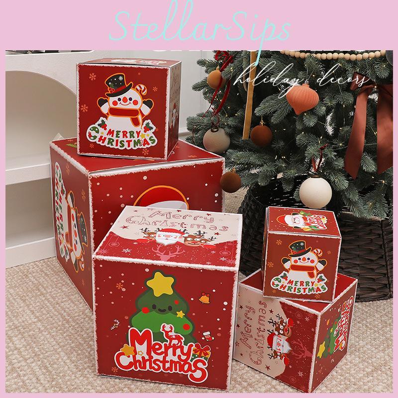 Christmas Day Calendar Candy Box With European Style Design For Festive Gift Giving