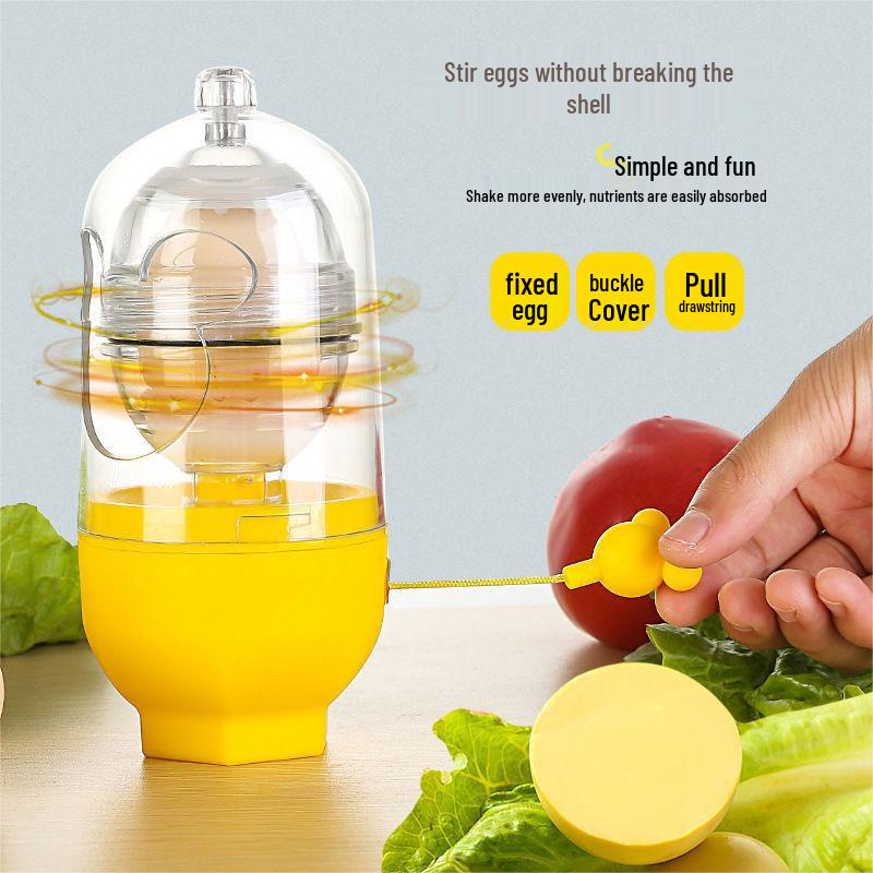Golden Egg Maker: Hand-Pull Egg Mixer and Spinner