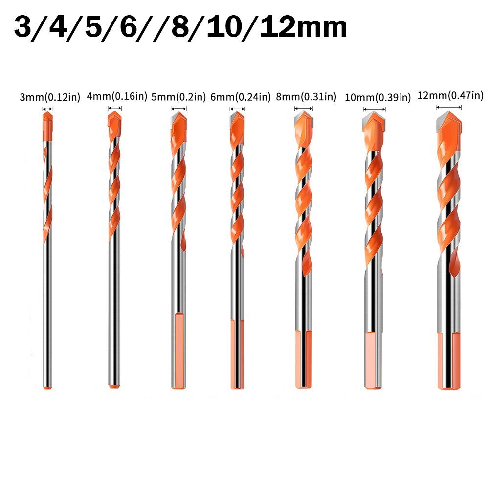 Carbide Drill Bits Triangular Hole Cutter New Metalworking Bit  Metal Wood