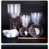 Zhishi Disposable Crystal Tableware Set for Hotpot