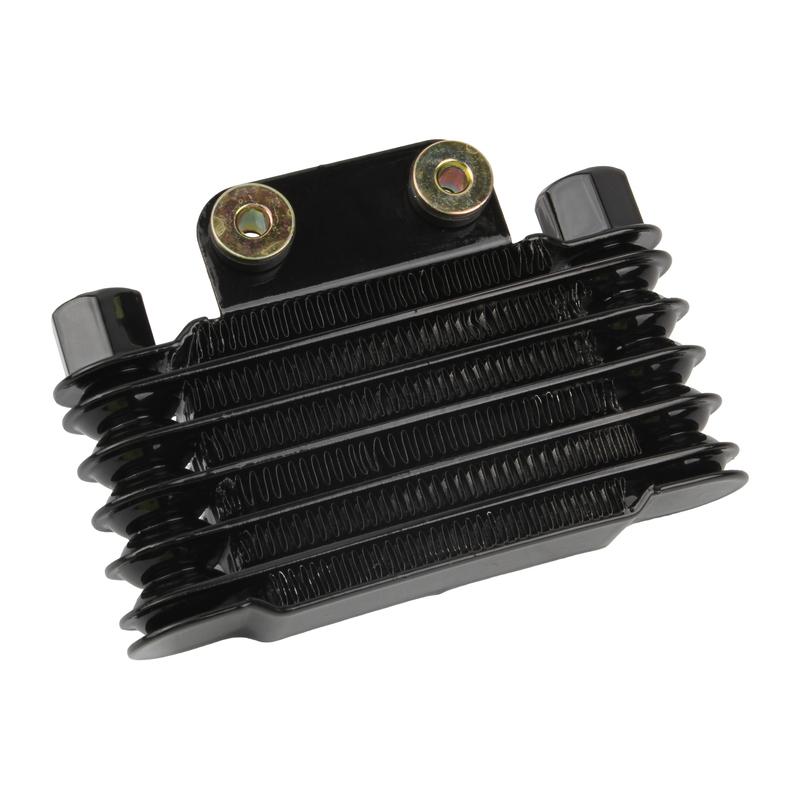 Universal Motorcycle Oil Cooler Radiator 6 Rows Engines Oil Accessories Motocross for KTM Honda Yamaha Suzuki Pit Dirt Bike