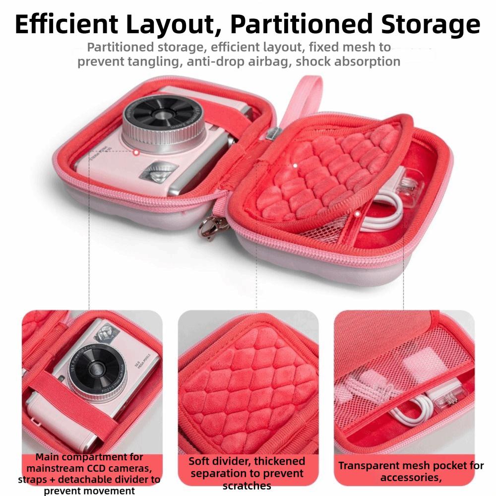 Shockproof Digital Camera Case Anti-scratch Hard Shell for Canon/Fujifilm/Osbarin/Nikon