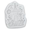 Fairy Garden House Silicone Mold Fairy Garden Rose House Fondant Molds Cake Decorating Tools Cupcake Topper Candy Sugar Craft Gum Paste Polymer Clay