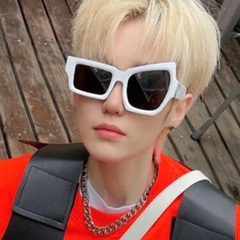 New Fashion Irregular Women Sunglasses Funny Anti-reflective Hip-hop Glasses for Men and Women