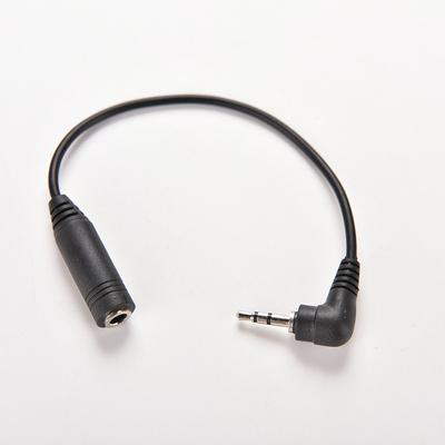 2,5 mm Stecker auf 3,5 mm Buchse Stereo Aux Audio TRS Adapter Konverter