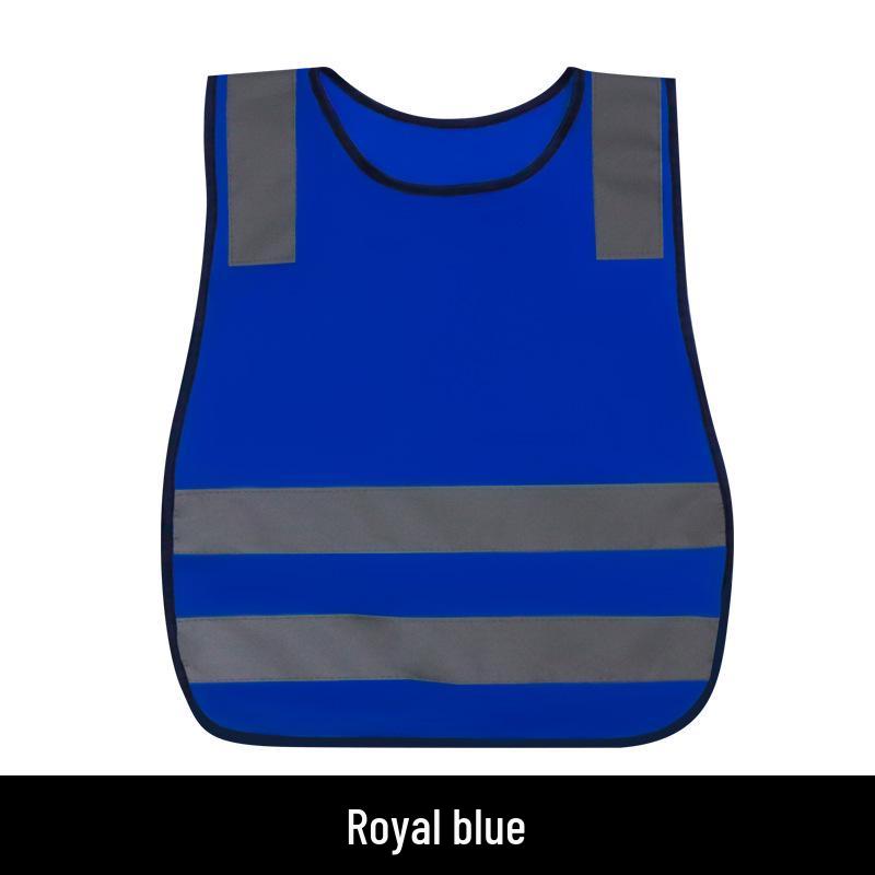 Fluoreszierende gelbe reflektierende Sicherheitsweste für Kindergarten- und Grundschüler