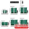 2pcs   2D FLAT PRINTING Curtains (Without Rod) Mystic Forest Christmas holiday curtains with digital printing Versatile Polyester