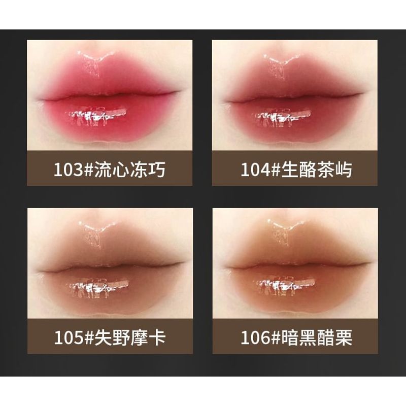 Kaxier - Seductive Prism Glossy Lipstick - 6 Colors