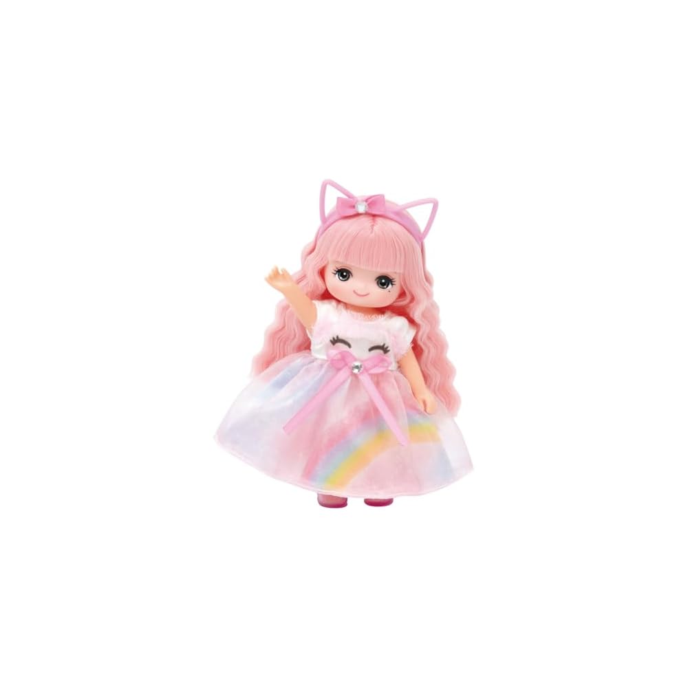 Takara Tomy Licca Dreamy Makichan Doll LD-27 Dress-Up Toy for Ages 3 and Up Safe Certified