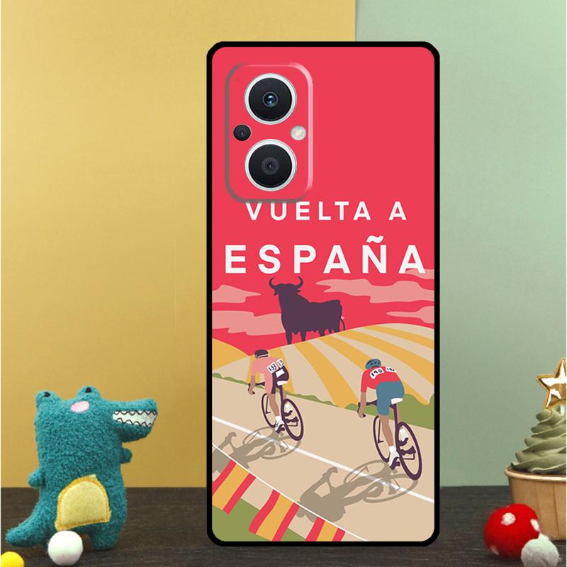 

Bicycle Bike Sport Case For OPPO Reno 15 15F 14 13 12 11 10 Pro 14F 13F 12F 11F 8T OPPO Find X9 X8 X6 Pro Cover OPPO Find X5 Pro