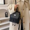 Pu Fashion Backpack For Women Large Capacity Casual Street Style With Durable Wear Resistant Material
