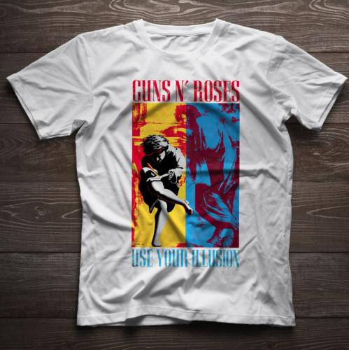 Vintage Guns N Roses Use Your Illusion I T-Shirt Unisex T-Shirt L