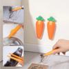 Portable Cute Carrot Shape 2-in-1 Garbage Clip Dust Stain Removal Shovel Kitchen Bathroom Sink Cleaning Tools Hair Catchers