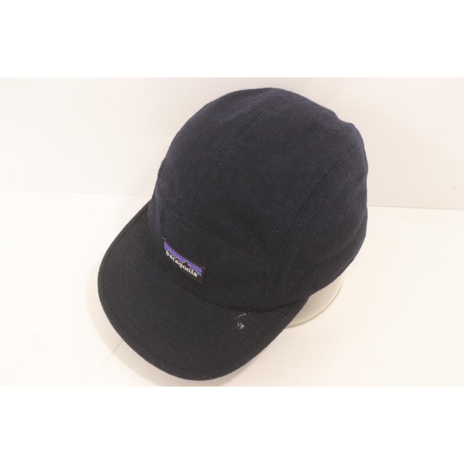 Used [Used] patagonia men s cap -- Recycled Wool Cap patagonia -- Navy navy logo