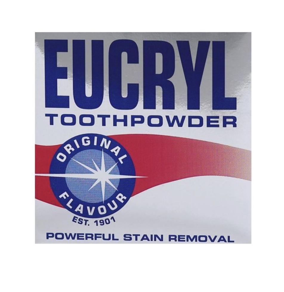 Proszek do wybielania zębów przebarwień Toothpowder Original Eucryl 50 g