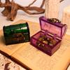 1 Set Treasure Chest Silicone Molds Resin Casting Molds Dice Box Molds Hasp Locks Screws Included for Epoxy Resin DIY Craft